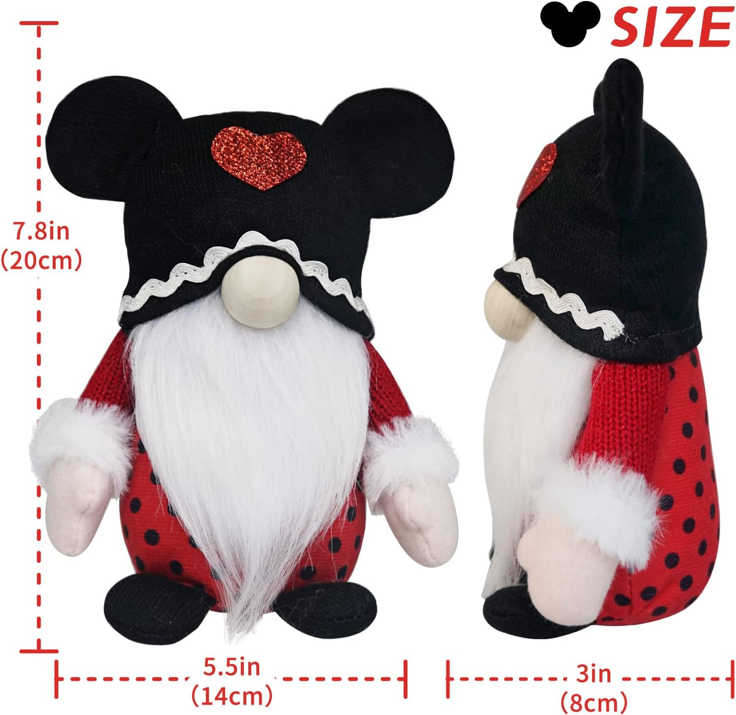 Mouse Gnomes Plush A5371