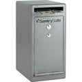 Gray Key Lock Depository Safe M9717