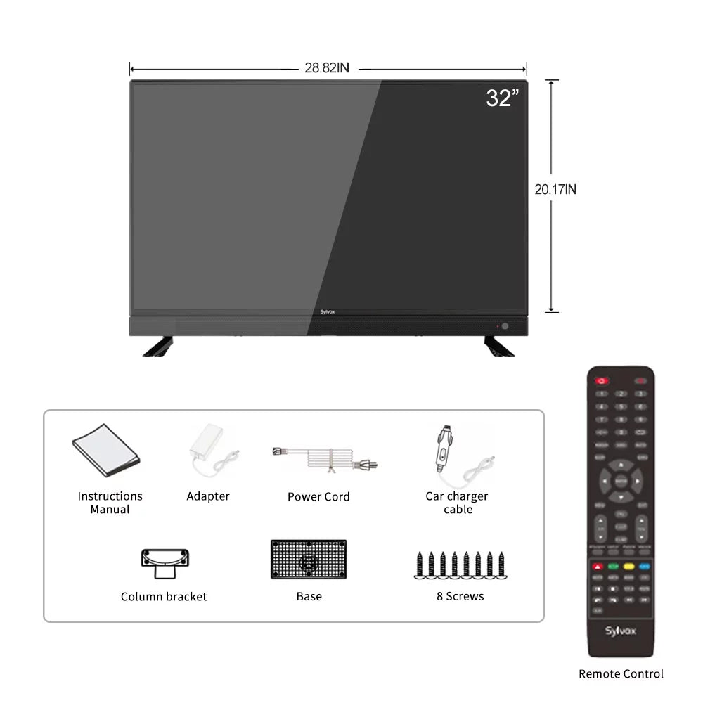 32inch 12 Volt DC 1080P FHD RV TV J766612