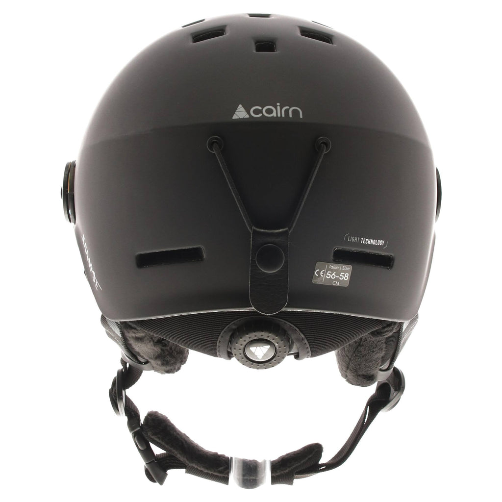 Mat Black Blue Ski Helmet U574360