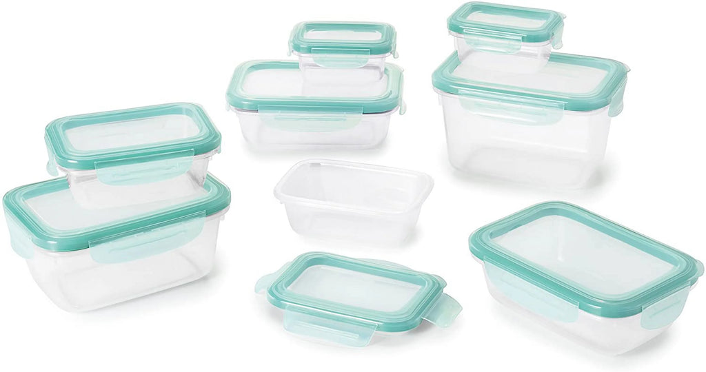 16 Piece Leakproof Plastic Food Storage Container Set D33073