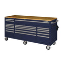 72 in. W Gloss Blue Mobile Workbench Tool Chest M813
