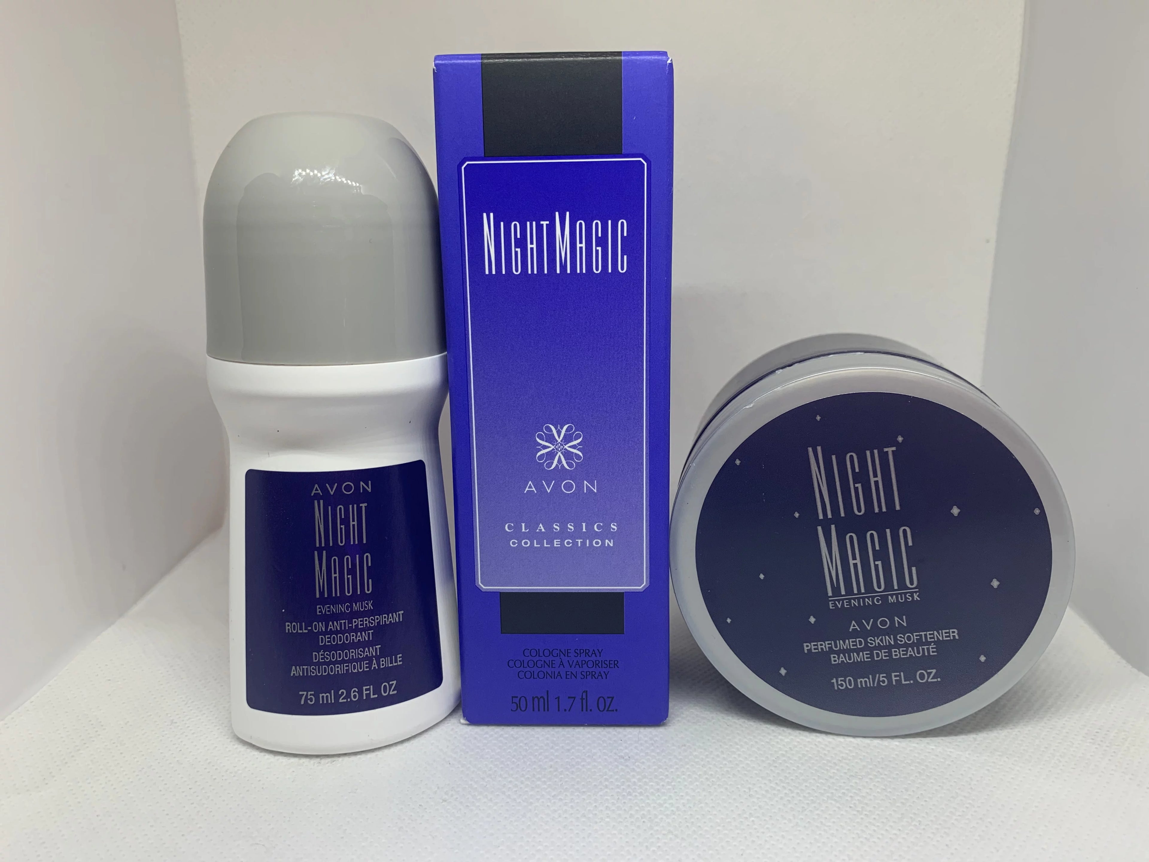 3 Piece Set Cologne Perfumed Skin Softener Deodorant W9144