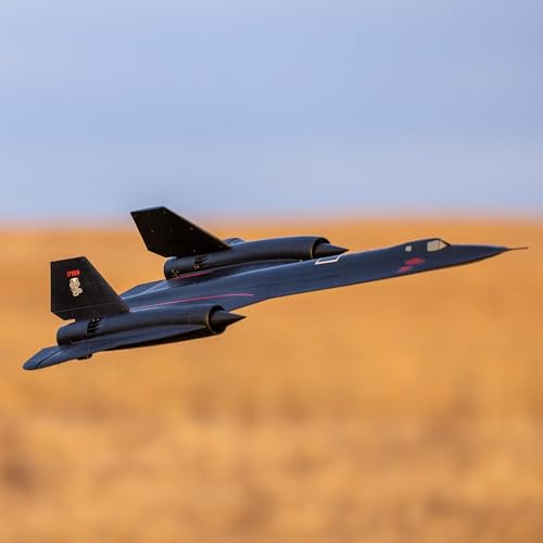 RC Airplane SR-71 Blackbird 40mm Twin EDF BNF Basic A818