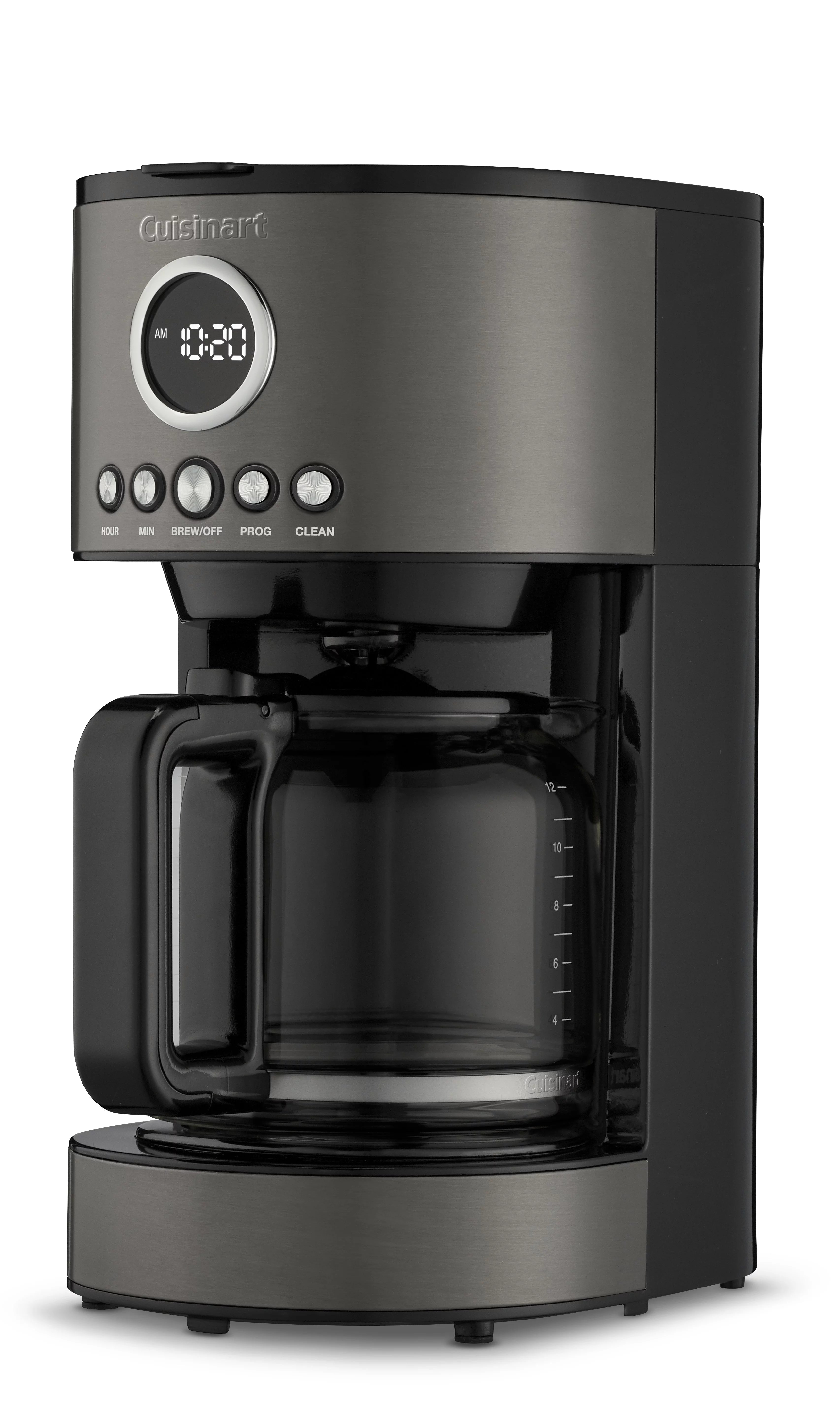 Stainless Steel Black 12 Cup Coffeemaker A48905