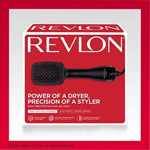 Black Hot Air Hair Dryer and Styler E8815