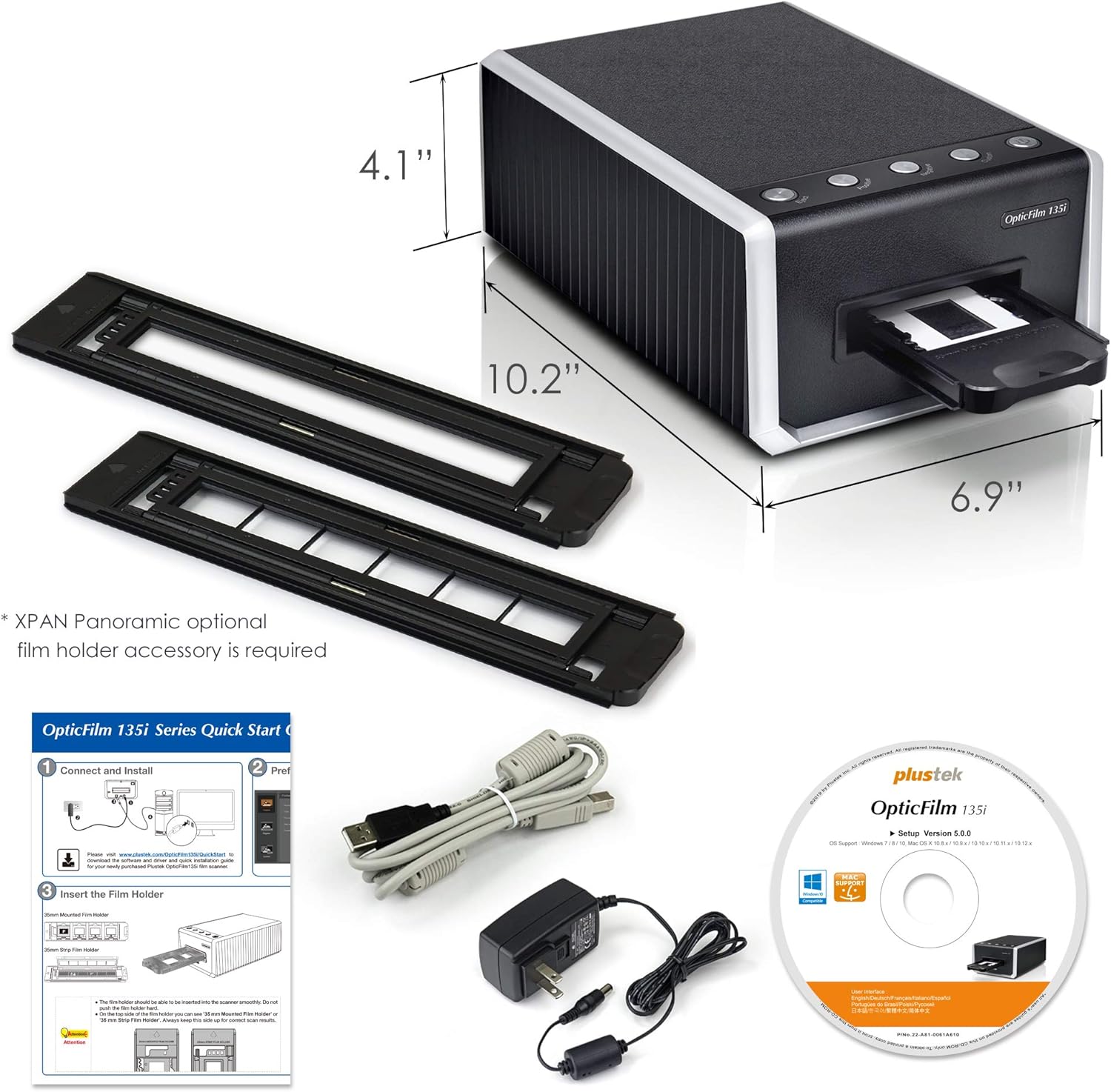 Automatic 35mm Film & Slide Scanner, 7200 dpi J609981