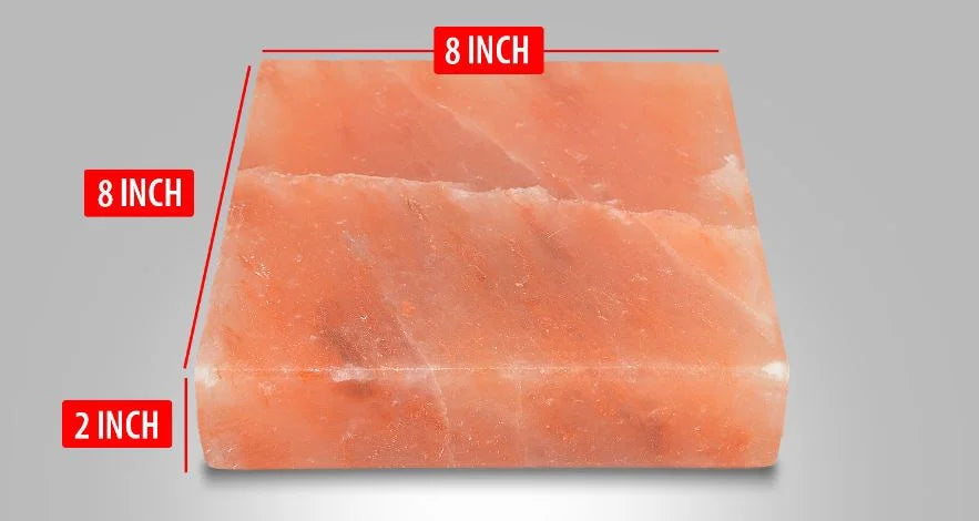 Himalayan Salt Block Cooking Plate 8"x8"x2" W848098
