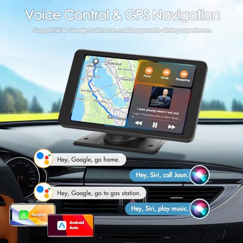 7" HD Touchscreen Car Stereo with Backup Camera W38474