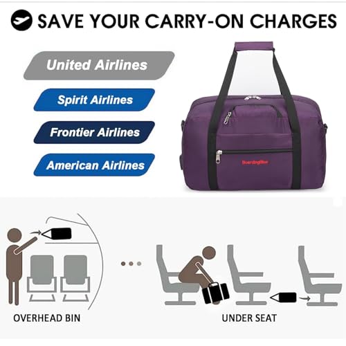 Royal Blue Under Seat Duffel Bag R3898