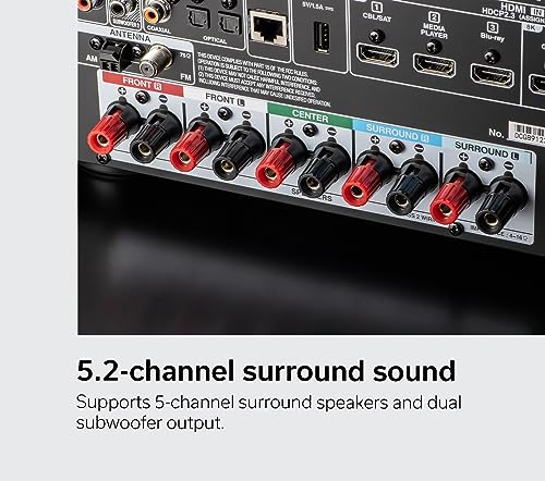 5.2 Ch Home Theater Receiver J171133