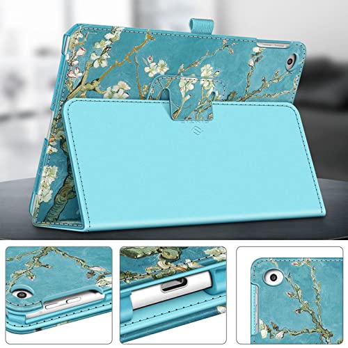 Emerald Marble Vegan Leather Stand Cover for 9.7 Inch iPad J559