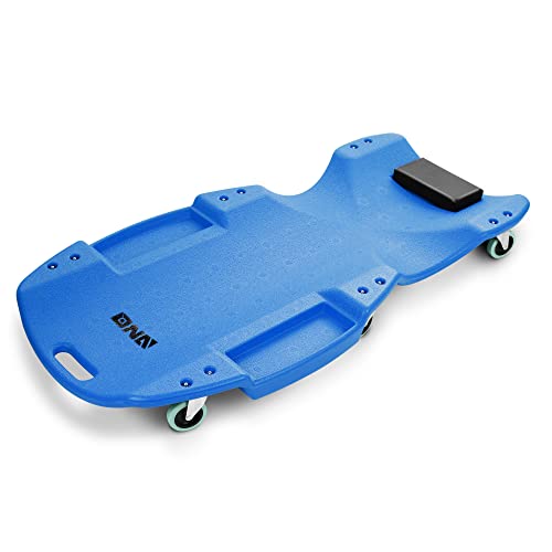 Red Low Profile Automotive Creeper with Padded Headrest L539017