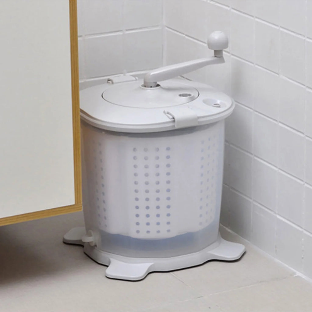 Gray Mini Portable Manual Washing Machine N43665