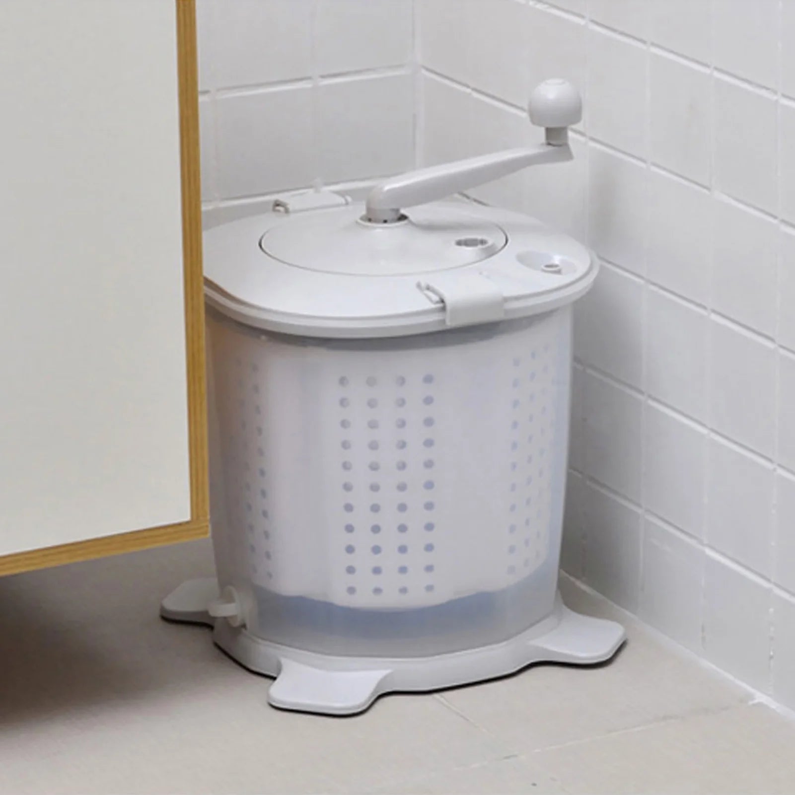 Gray Mini Portable Manual Washing Machine N43665