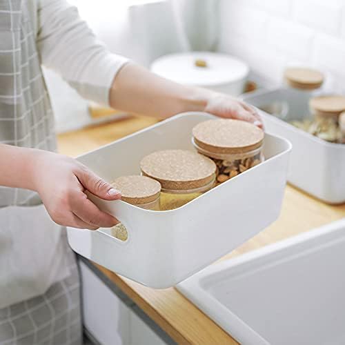 Plastic Storage Baskets with Handle C294