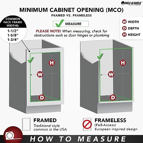11 Inch Base Pullout Kitchen Cabinet Organizer with Stainless Steel Utensil Storage Bin Z316415