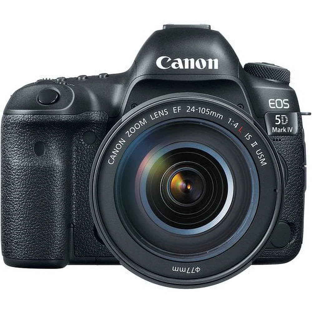 Canon EOS 5D Mark IV DSLR Camera with 24-105mm f/4L II Lens J21779
