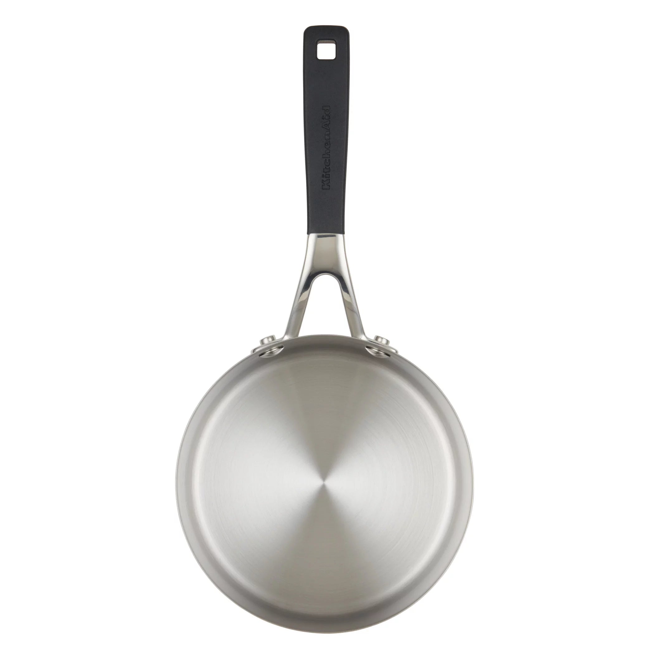 1 Quart Brushed Stainless Steel Induction Saucepan C4666