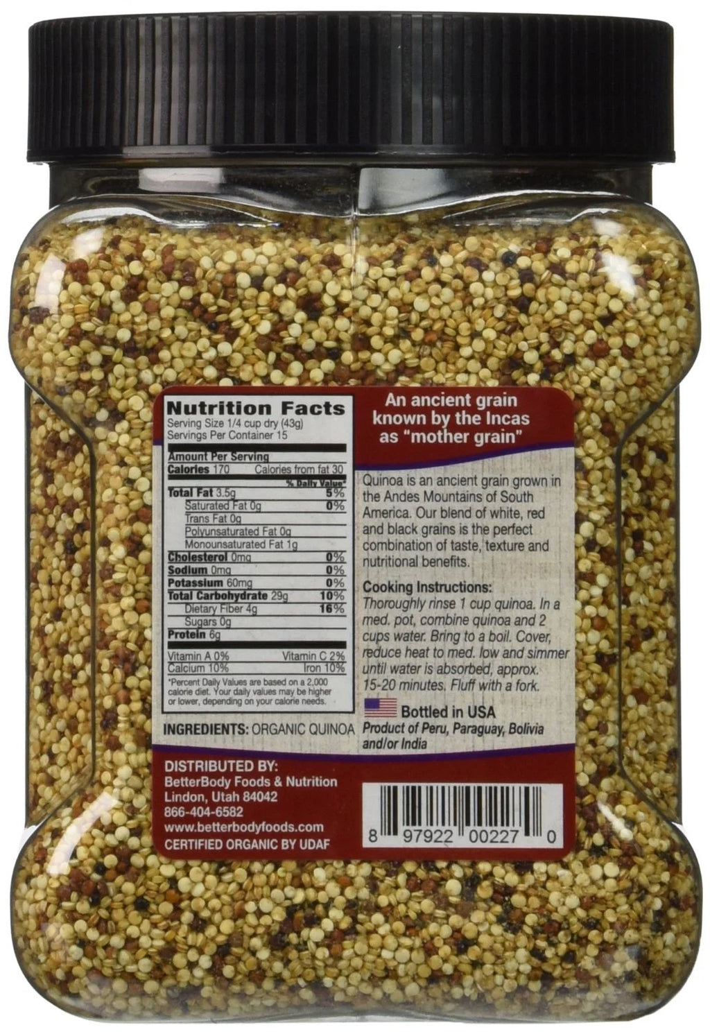 Organic Quinoa Medley, 1.5 Pound (Pack of 10) Q945279