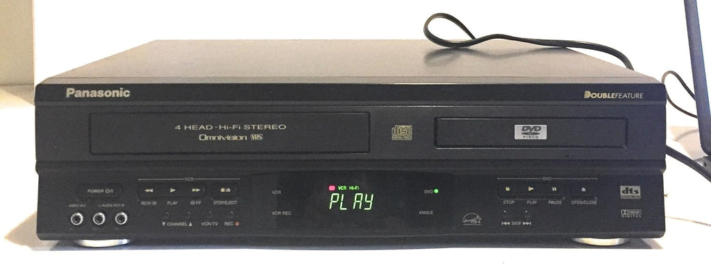 Black DVD-VCR Combo G9448