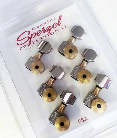 6-In-Line Satin Locking Tuners S7592