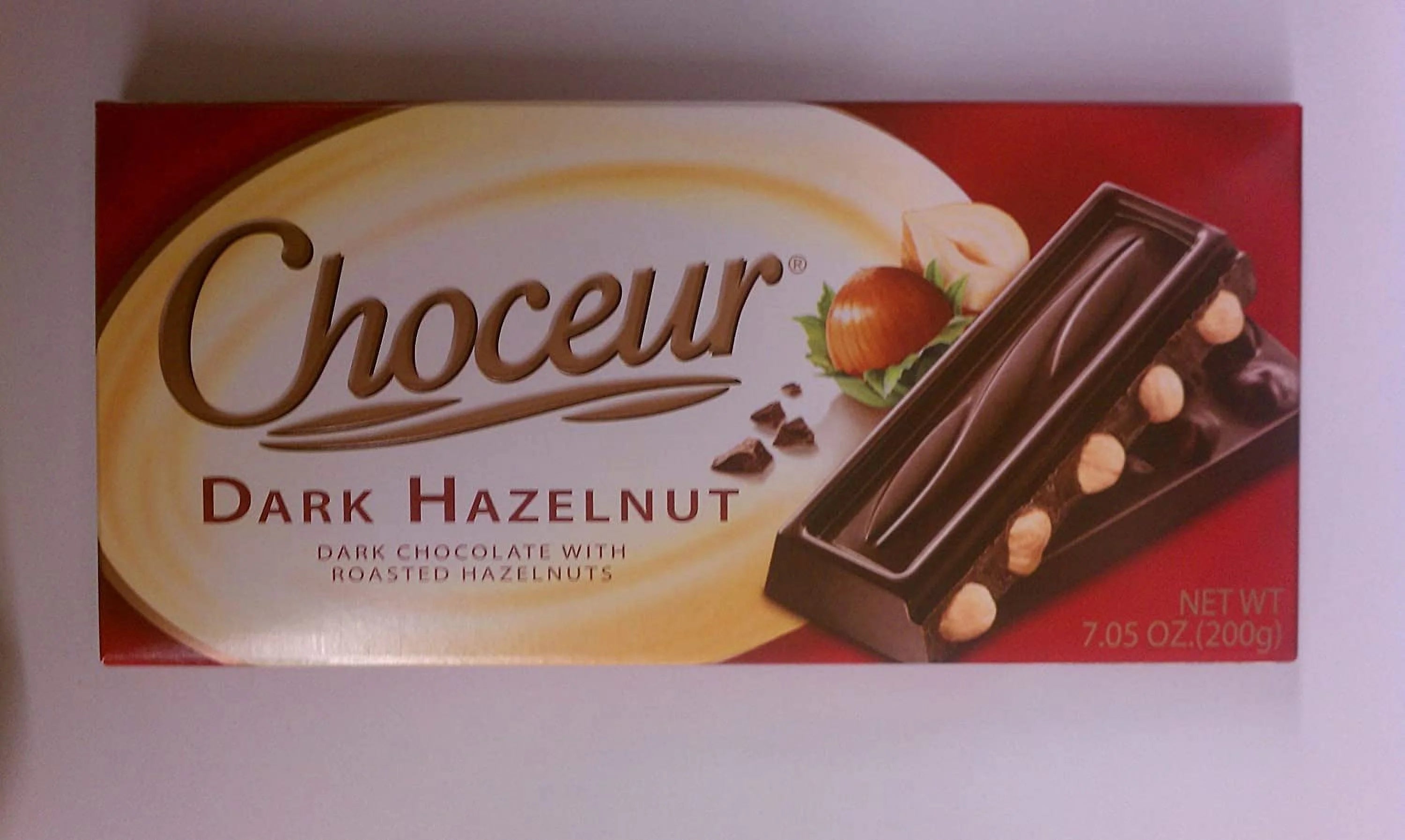 Dark Chocolate with Roasted Hazelnuts 7.05 oz (Pack of 6) A116016