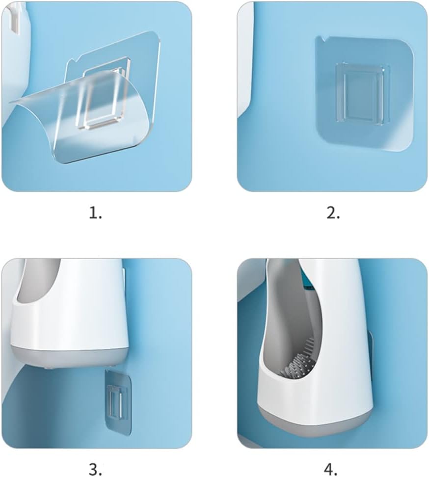 Silicone Toilet Brush with Holder G478023