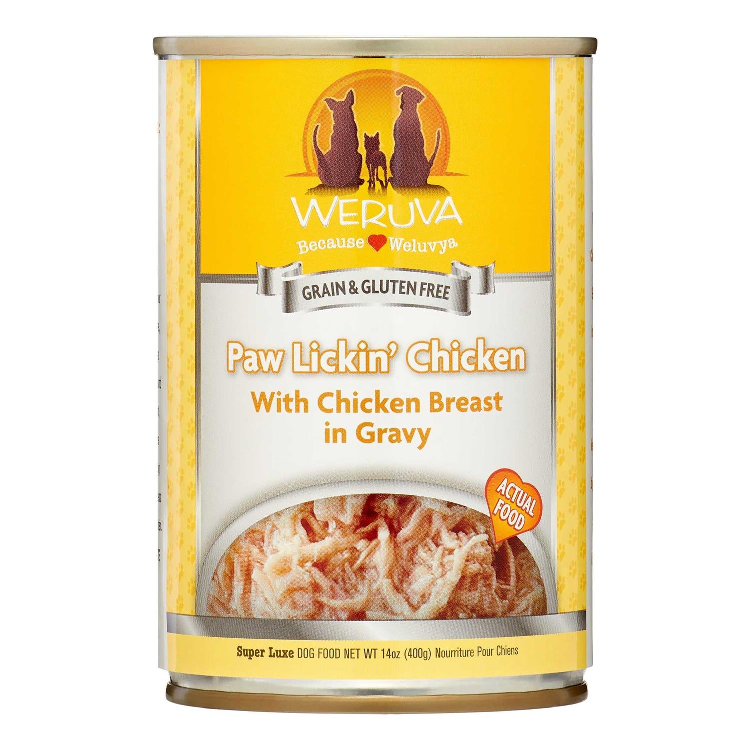 Chicken in Gravy Canned Dog Food, 14-oz can, 12 ct U503308
