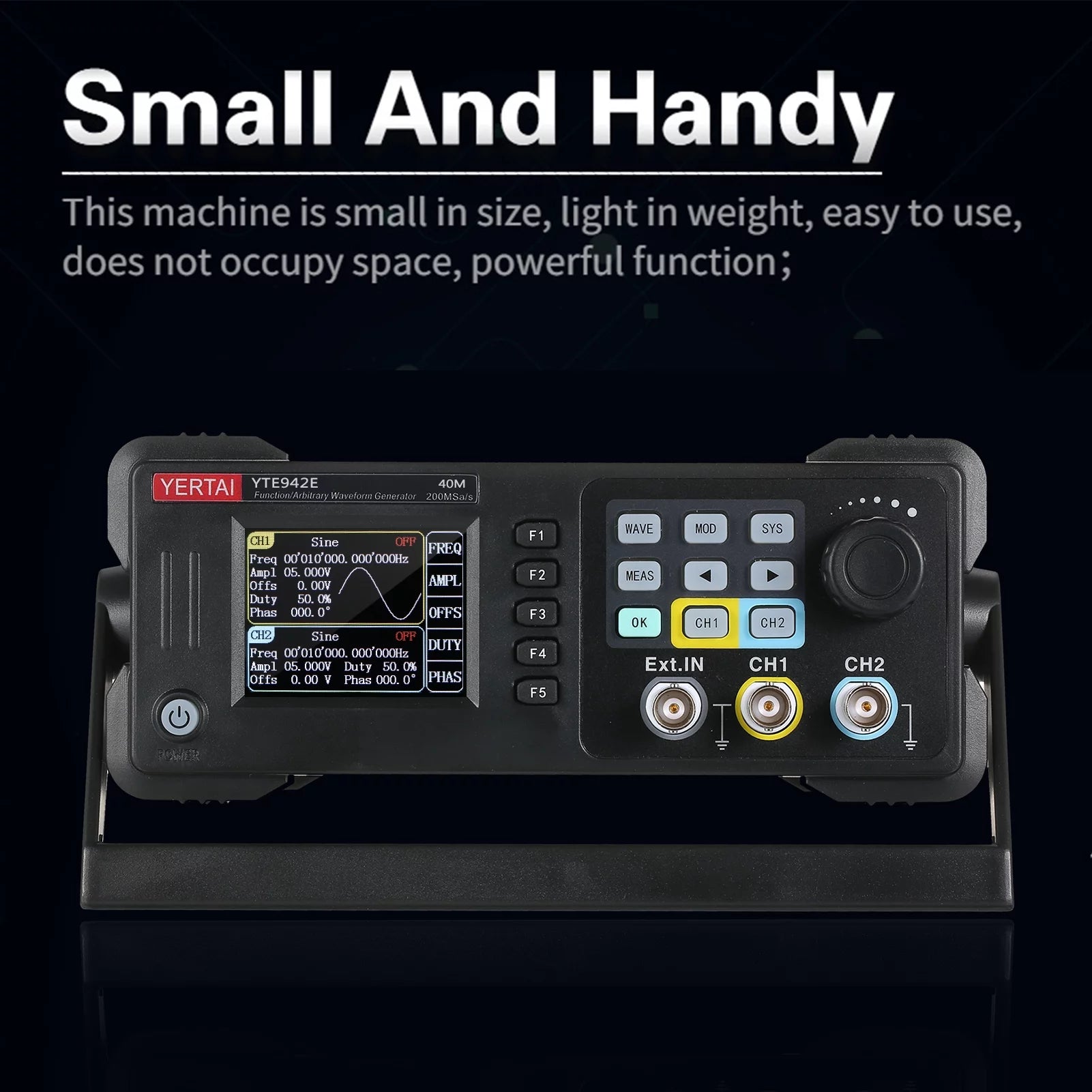 200MSa/S Sampling Rate Arbitrary Waveform Generator G486
