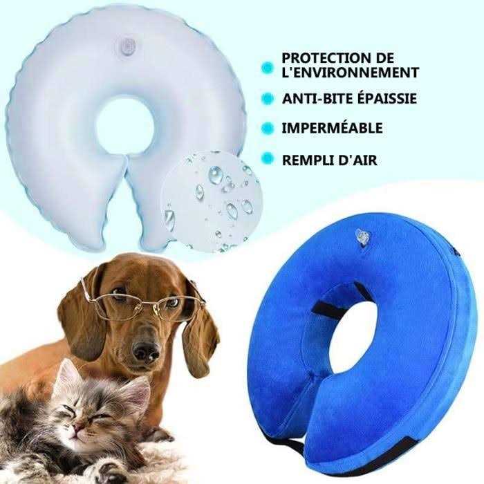 Protective Inflatable Cone Collar for Dogs and Cats E4301