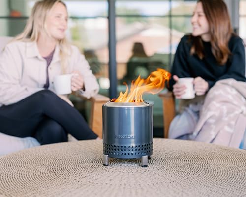 Bronze 7 Inch Stainless Steel Tabletop Fire Pit X61557