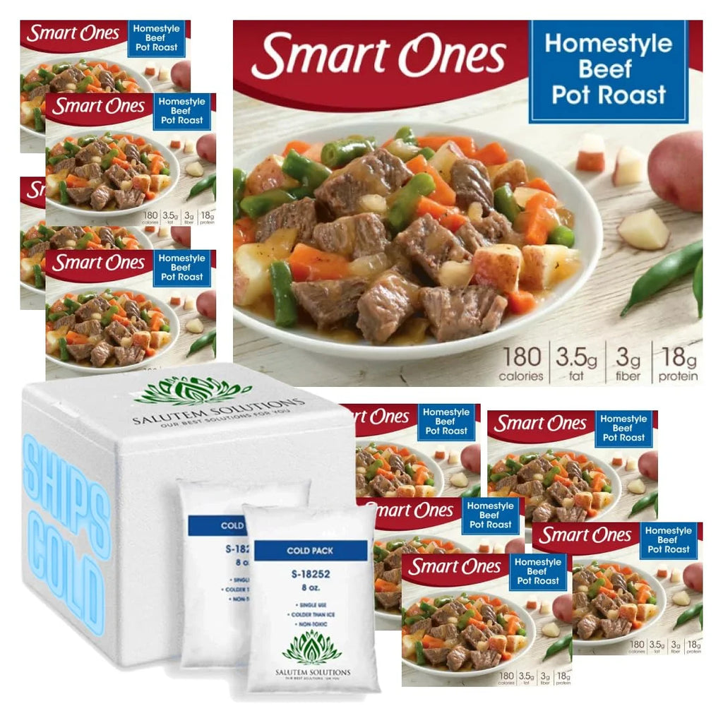 9 Oz Frozen Beef Pot Roast Meal - Pack of 10 C376