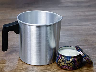 1.2L Aluminum Candle Wax Melting Pot R424982