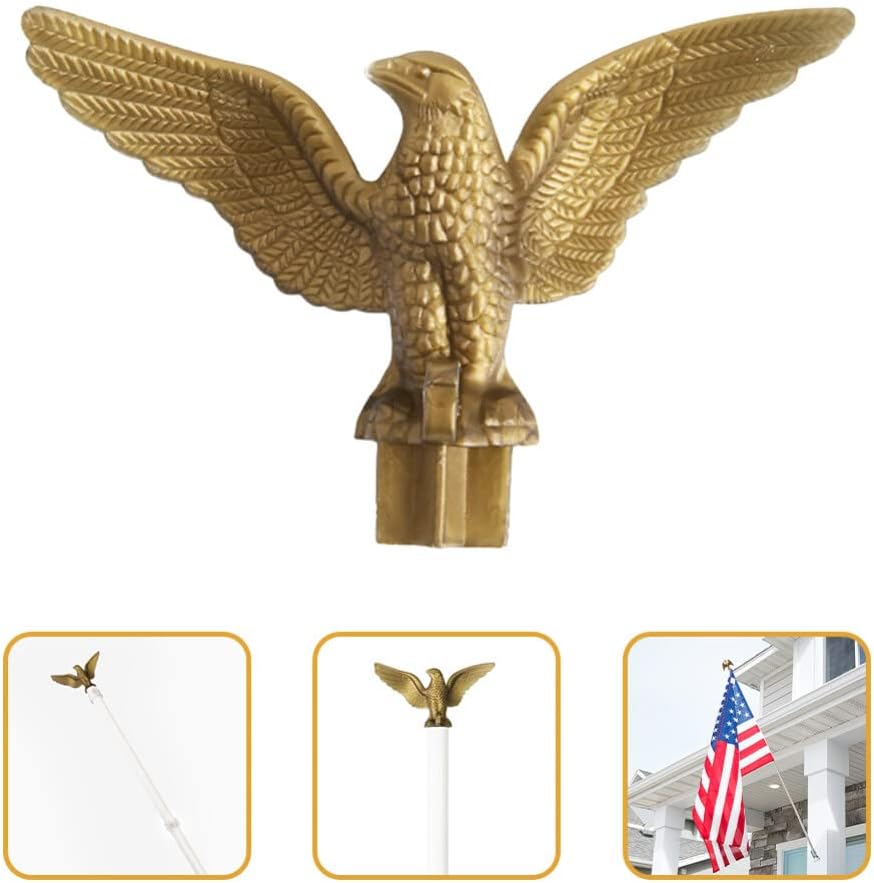 Plastic Eagle Flag Pole Topper C414932
