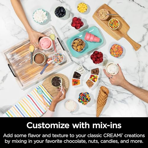13-in-1 Ice Cream and Soft Serve Maker with Soft Serve Handle, (2) 16oz Pints V289626