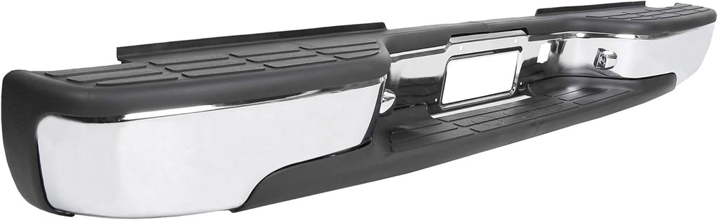 Chrome Steel Rear Step Bumper for Chevy Silverado GMC Sierra 2500 HD 3500 Truck E465017