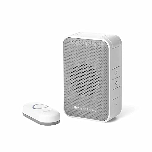 Gray Wireless Doorbell with Push Button I2640