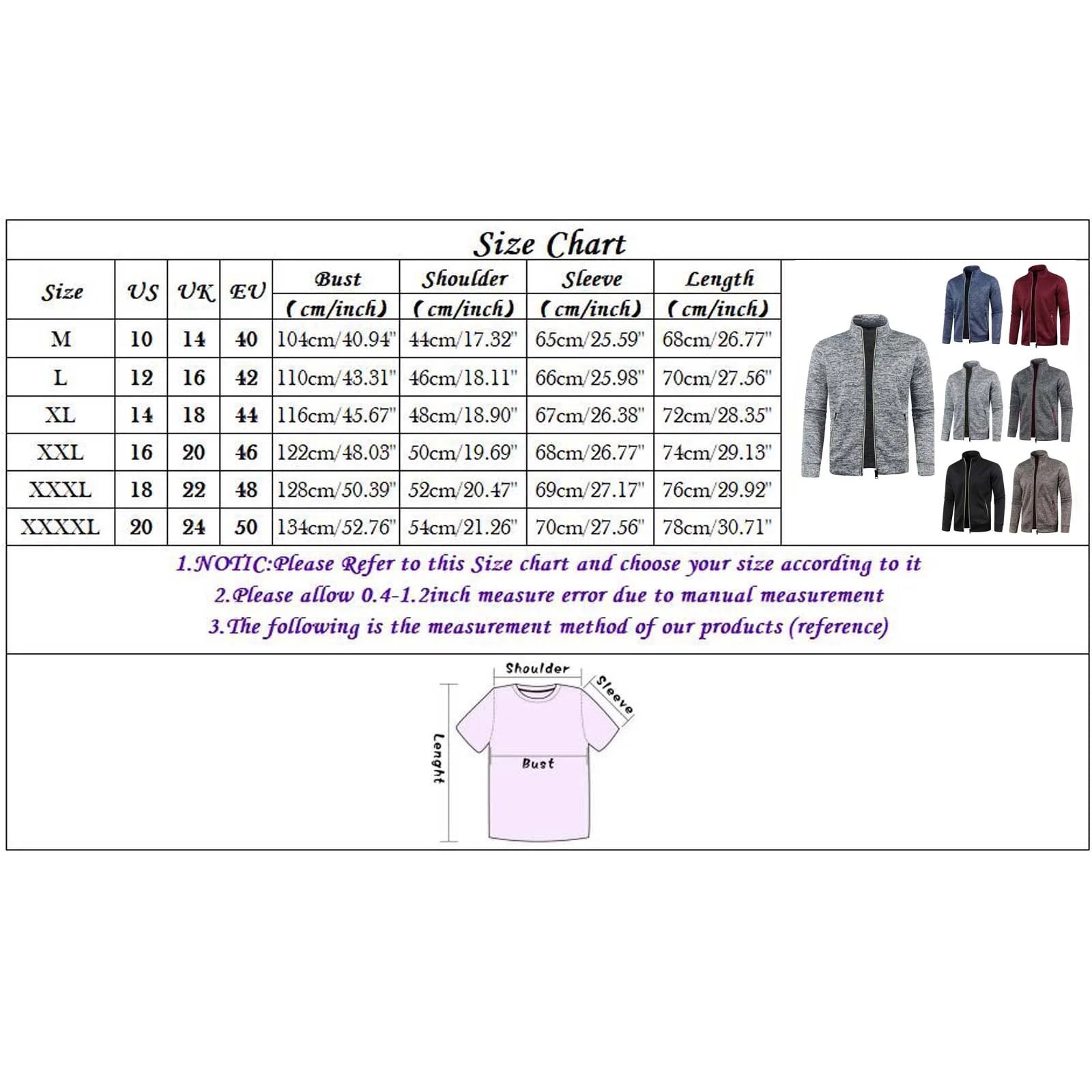 Mens Zip Up Full-zip Hooded Sweatshirt with Side Pocket Slim Fit Lightweight Sweatshirt T5193