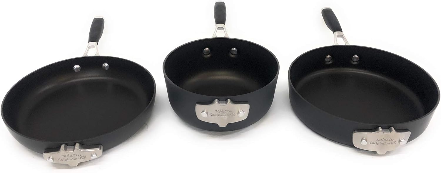 9pc Hard-Anodized Nonstick Cookware Set D994974