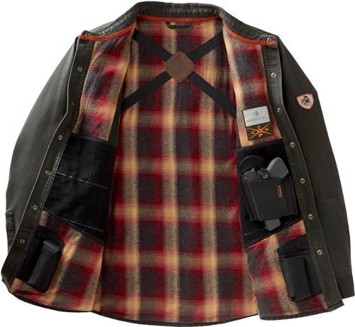Men's Conceal and Carry Shirt Jacket J513677