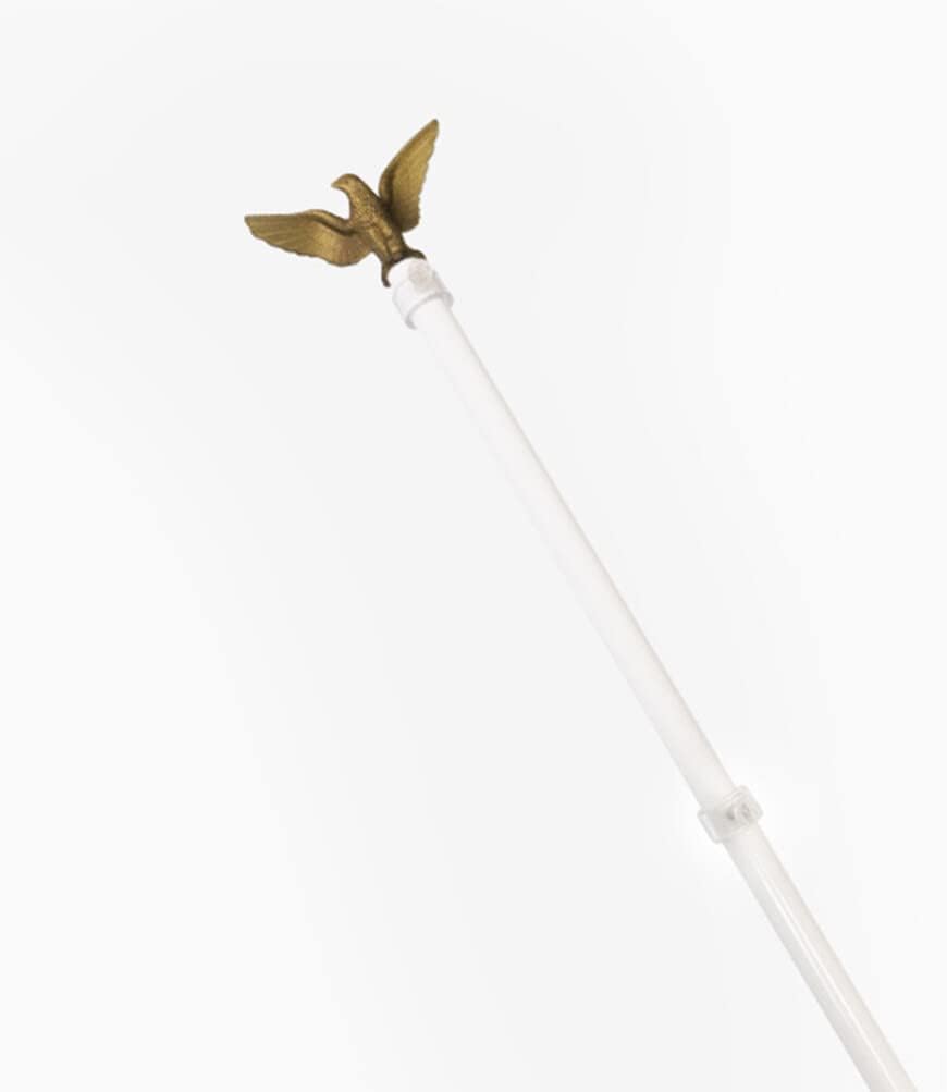 Plastic Eagle Flag Pole Topper C414932
