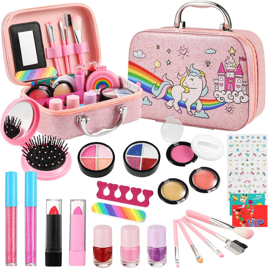 Real Washable Non-Toxic Kids Makeup Toy Kit X2457