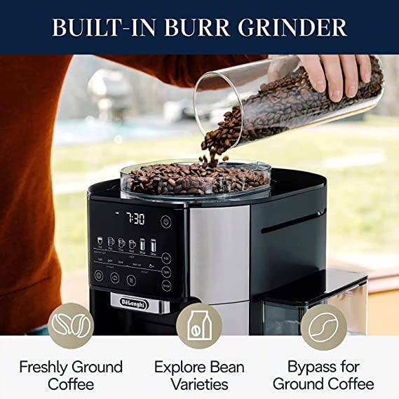 Drip Coffee Maker with built in grinder N812295