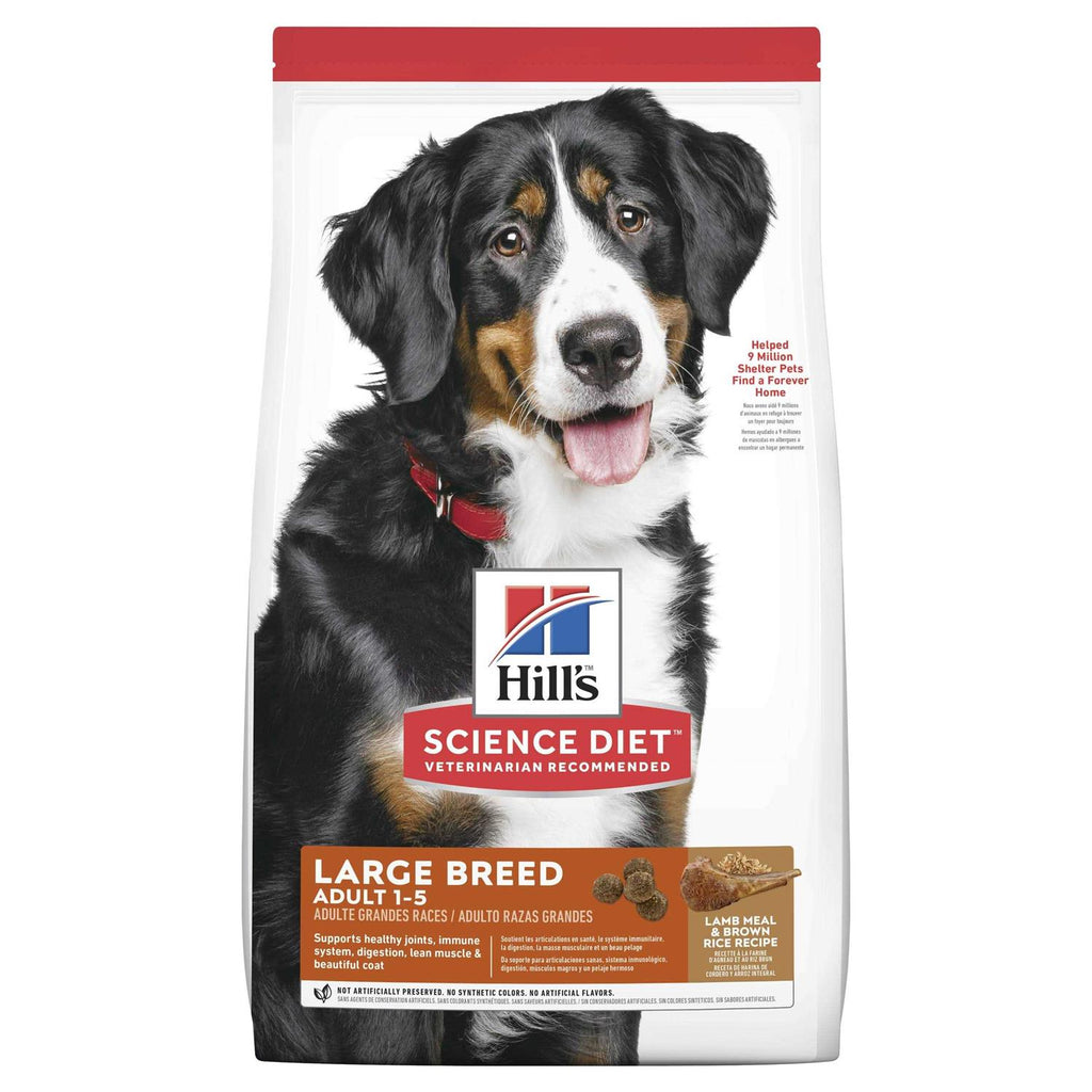 Adult Large Breed Lamb Meal & Brown Rice Dry Dog Food W5999
