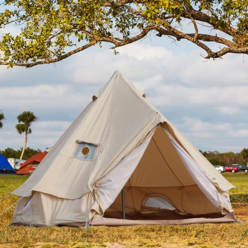 4-5 Person Waterproof Oxford Yurt Tent Q873