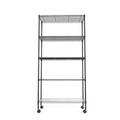 5 Tier NSF Metal Wire Shelving Unit, 60" H x 30" L x 14" D, Chrome N8347