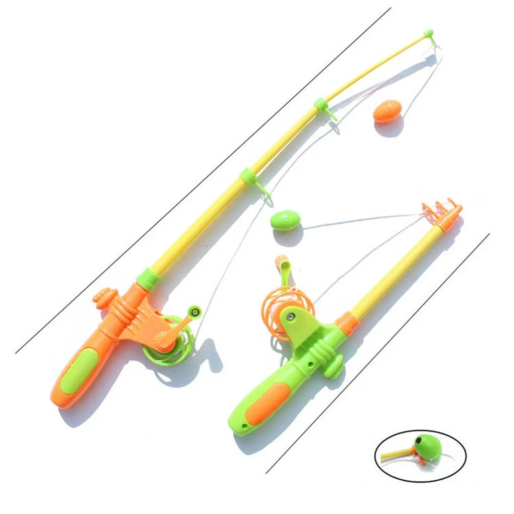 7 Set Magnetic Fishing Rod Model Net with Pool Game Toys Y2668