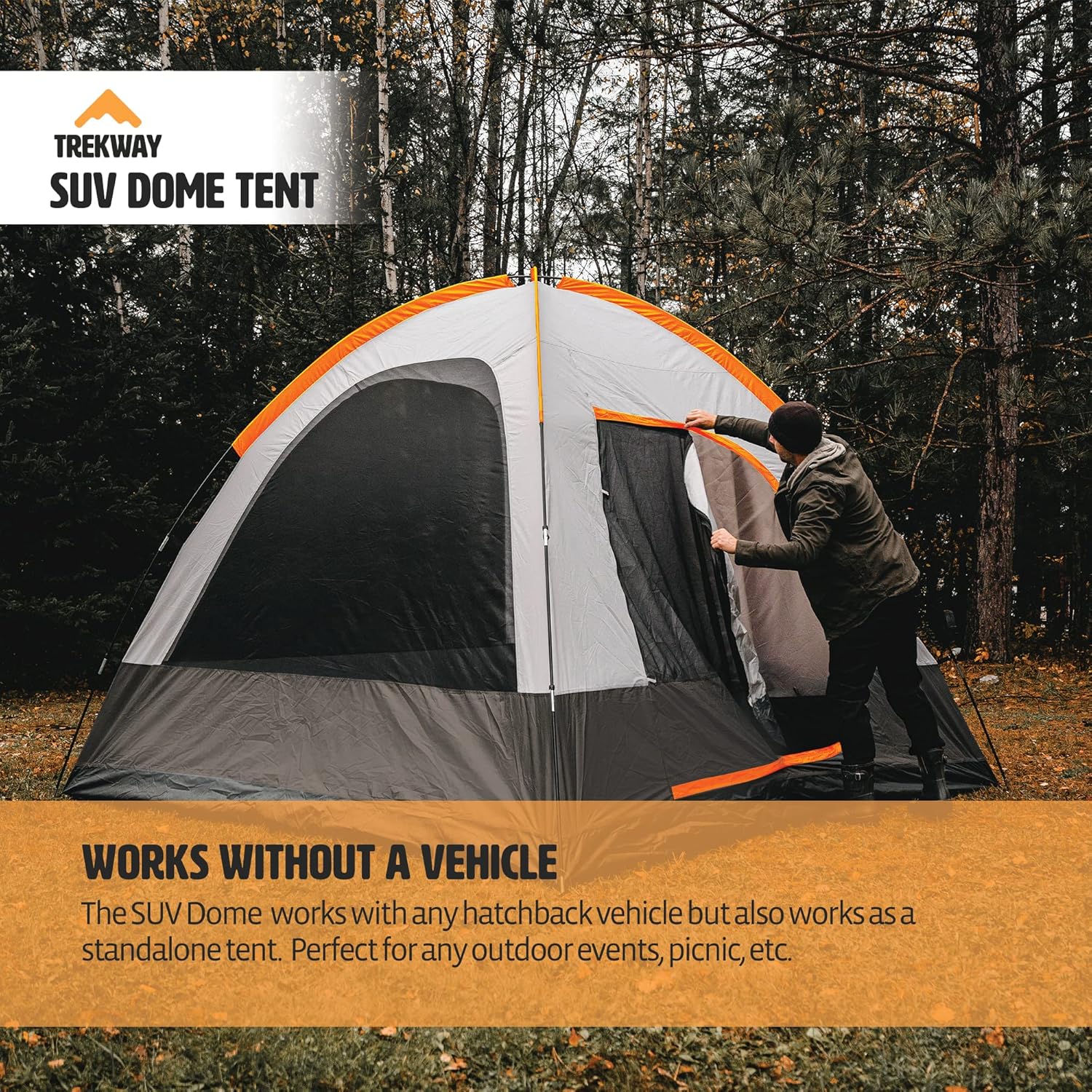 9' x 9' Waterproof Instant Camping Tent M742