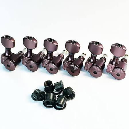 6-In-Line Satin Locking Tuners S7592